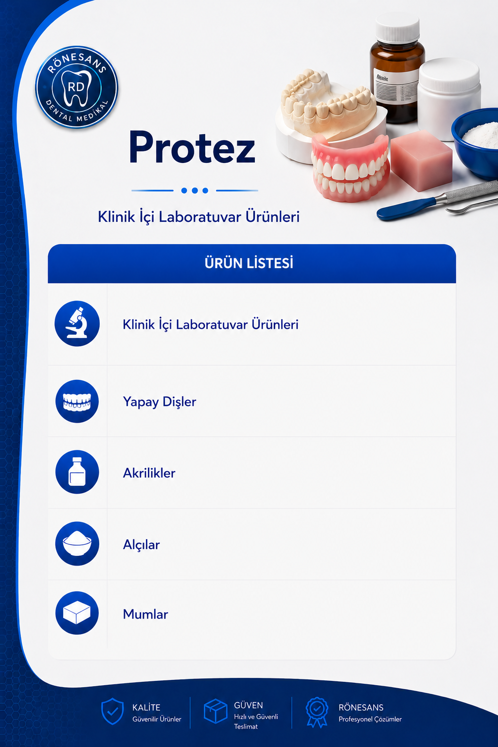 Klinik İçi Laboratuvar Ürünleri