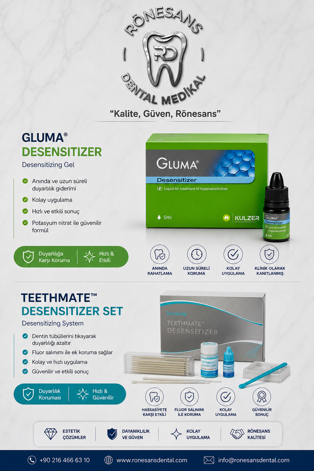 TEDAVİ VE ENDODONTİK ÜRÜNLER