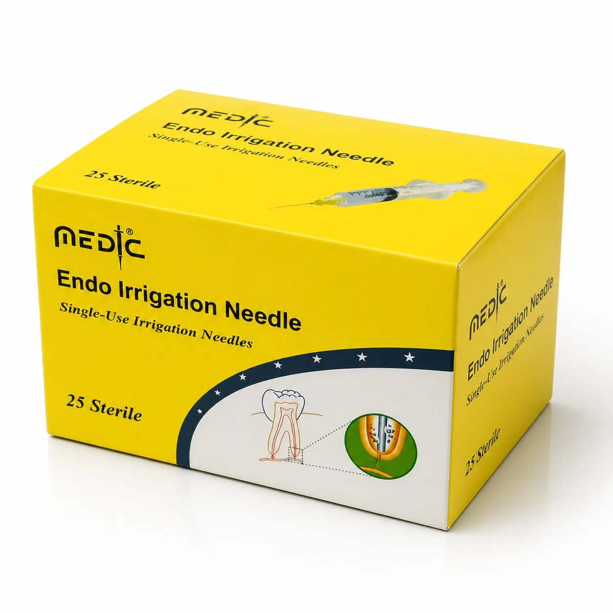 Medic İrrigasyon İğnesi Paket 30 g x 25 mm Çift Delikli