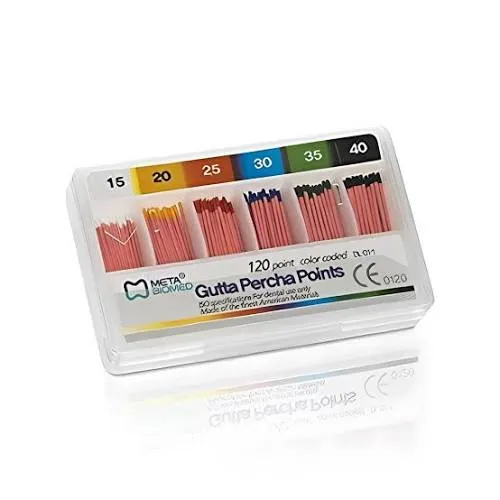 Meta Biomed Gutta Percha Points .04 Açılı No:25