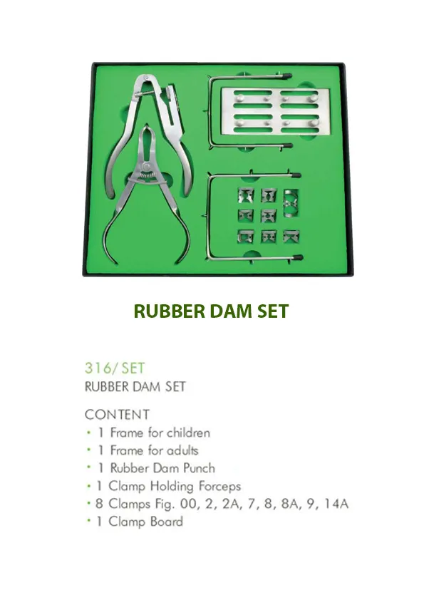 Otto Leibinger Rubberdam Seti