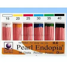 Pearl Endo Gutta Percha Points Taper (Açılı) 60 Adet .04 15#