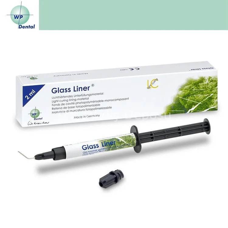 WP Dental Glass Liner Cam Işınlı İyonomer Kaide 2x2ml